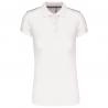 Polo interlock de manga corta mujer