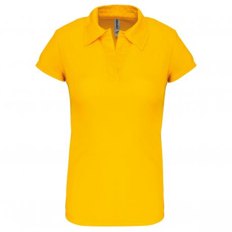 Polo deportivo manga corta mujer