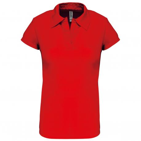 Polo deportivo manga corta mujer