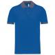 Polo piqué performance hombre Ref.TTPA489-SPORTY ROYAL BLUE/SPORTY GREY