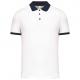 Polo piqué performance hombre Ref.TTPA489-ARMADA BLANCA/DEPORTIVA