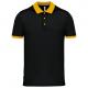 Polo piqué performance hombre Ref.TTPA489-AMARILLO NEGRO