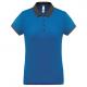 Polo piqué performance mujer Ref.TTPA490-SPORTY ROYAL BLUE/SPORTY GREY