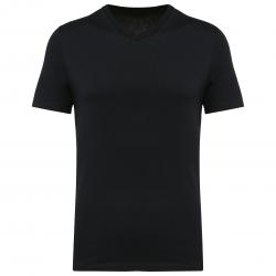 Camiseta corta Supima® cuello de pico para hombre