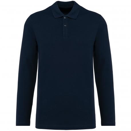 Polo supima® manga larga hombre