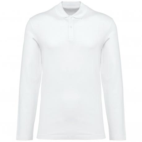 Polo supima® manga larga hombre