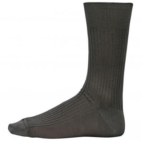 Calcetines algodón hilo escocia canalé 4 x 2 hombre