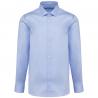 Camisa oxford pinpoint manga larga hombre