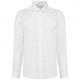 Camisa sarga manga larga hombre Ref.TTPK506-BLANCO