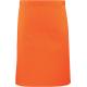 Delantal semi-largo «colours» Ref.TTPR151-NARANJA 