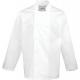 Chaqueta de cocina manga larga Ref.TTPR657-BLANCO