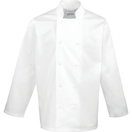 Chaqueta de cocina manga larga