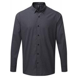 Camisa vichy con cuadros grandes