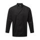 Chaqueta de chef manga larga coolchecker® Ref.TTPR903-NEGRO