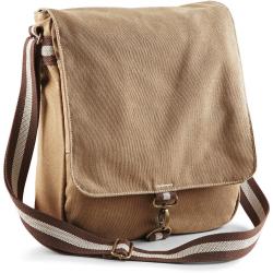 Bolso canvas messenger vintage