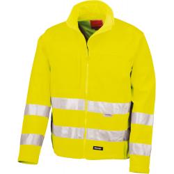 Chaqueta softshell high viz