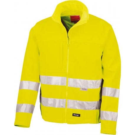 Chaqueta softshell high viz