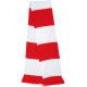 Bufanda bicolor «team» Ref.TTR146X-ROJO BLANCO 