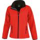 Chaqueta softshell printable mujer Ref.TTR231F-NEGRO ROJO