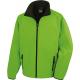 Chaqueta softshell printable hombre Ref.TTR231M-VERDE VIVIDO/NEGRO