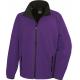 Chaqueta softshell printable hombre Ref.TTR231M-MORADO/NEGRO