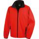 Chaqueta softshell printable hombre Ref.TTR231M-NEGRO ROJO