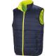 Chaleco de seguridad reversible Ref.TTR332X-AMARILLO FLUORESCENTE/AZUL MARINO