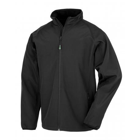 Chaqueta softshell material reciclado hombre