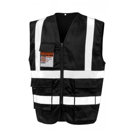 Chaleco de seguridad con cremallera