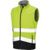 Chaleco softshell high viz