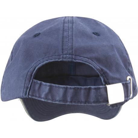 Gorra algodón fino lavado con sándwich 6 paneles