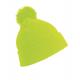 Gorro pompón Ref.TTRC028J-AMARILLO FLUORESCENTE 