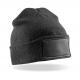 Gorro de doble punto para estampar Ref.TTRC027-NEGRO 