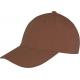 Gorra 100% de algodón peinado 6 paneles Memphis Ref.TTRC081X-CHOCOLATE BROWN 