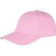 Gorra 100% de algodón peinado 6 paneles Memphis Ref.TTRC081X-ROSA 