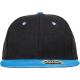 Gorra bicolor 6 paneles Bronx Ref.TTRC082X-NEGRO/AZUL 