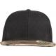 Gorra 6 paneles Bronx glitter Ref.TTRC087X-ORO NEGRO 