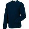 Sudadera heavy duty cuello redondo