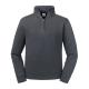 Sudadera authentic cuello con cremallera Ref.TTRU270M-CONVOY GRIS