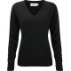 Jersey cuello de pico mujer Ref.TTRU710F-NEGRO