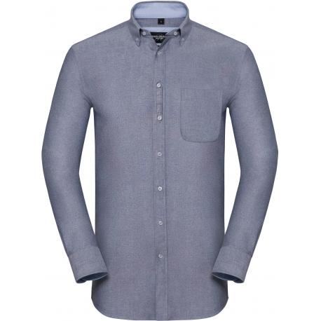 Camisa oxford lavado manga larga