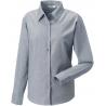 Camisa oxford manga larga mujer