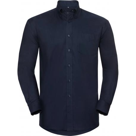 Camisa oxford manga larga hombre