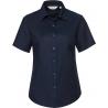 Camisa oxford manga corta mujer