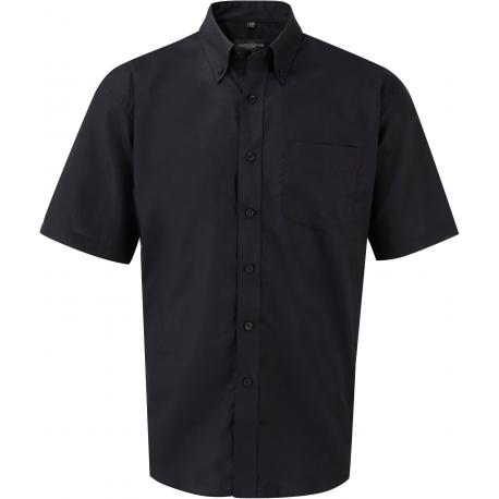 Camisa oxford manga corta hombre