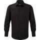 Camisa entallada manga larga hombre Ref.TTRU946M-NEGRO