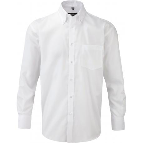 Camisa clásica non-iron manga larga hombre