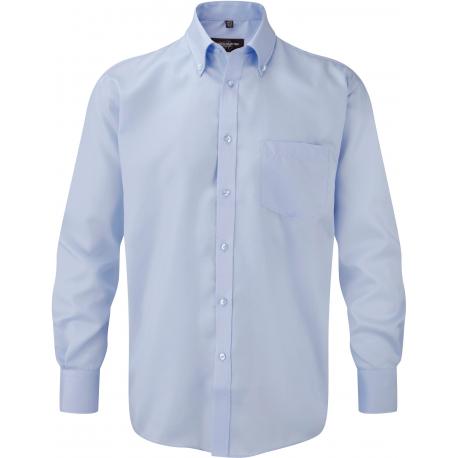 Camisa clásica non-iron manga larga hombre