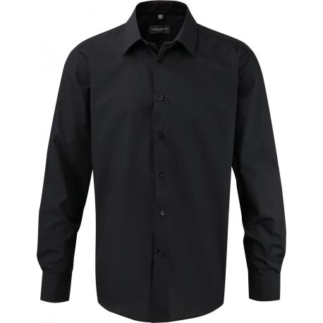 Camisa clásica non-iron manga larga hombre