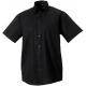 Camisa clásica non-iron manga corta hombre Ref.TTRU957M-NEGRO